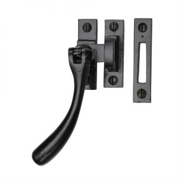 Click Here To Enlarge This Photo Of FB1008 MP&sol;HP M&period;Marcus Black Iron Rustic Casement Window Fastener