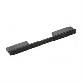 FB317 203 M&period;Marcus Black Iron Rustic Cabinet Pull Bridge Design 203mm ctc
