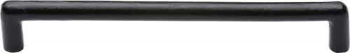 Click Here To Enlarge This Photo Of FB331 192 M&period;Marcus Black Iron Rustic Cabinet Pull Round Design 192mm ctc