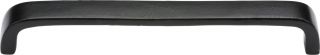 FB341 192 M&period;Marcus Black Iron Rustic Cabinet Pull D Type 192mm ctc