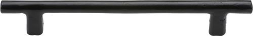 Click Here To Enlarge This Photo Of FB361 192 M&period;Marcus Black Iron Rustic Cabinet Pull Round Bar Design 192mm ctc