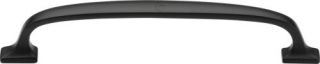 FB3721 96 M&period;Marcus Black Iron Rustic Cabinet Pull Durham Design 96mm ctc