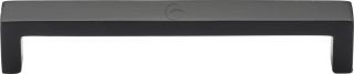 FB4338 160 M&period;Marcus Black Iron Rustic Cabinet Pull Wide Urban Design 160mm ctc