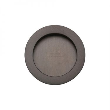 Click Here To Enlarge This Photo Of RD2322-MB M&period;Marcus Sliding Door Round Flush Pulls Matt Bronze