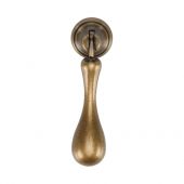 TK1396-053-DBS M&period;Marcus Classic Drop Pull 53mm Distressed Brass on Zinc Finish