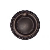 TK2212-050-LBN M&period;Marcus Classic Ring Pull 50mm Matt Bronze on Zinc Finish
