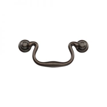 Click Here To Enlarge This Photo Of TK3019-096-LBN M&period;Marcus Classic Drop Pull 96mm Matt Bronze on Zinc Finish