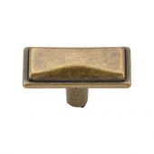 TK4090-045-DBS M&period;Marcus Luca Cabinet Knob 45mm Distressed Brass on Zinc Finish