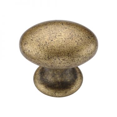 Click Here To Enlarge This Photo Of TK4462-040-DBS M&period;Marcus Egg Knob 40mm Distressed Brass on Zinc Finish