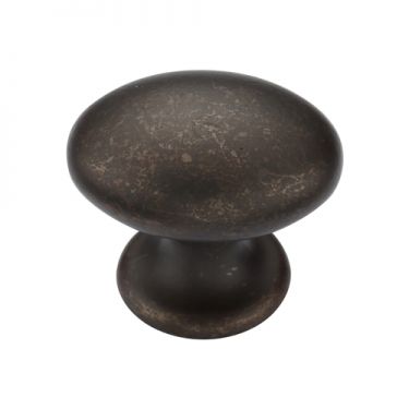 Click Here To Enlarge This Photo Of TK4462-040-LBN M&period;Marcus Egg Knob 40mm Matt Bronze on Zinc Finish