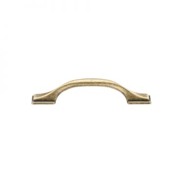 Click Here To Enlarge This Photo Of TK5090-096-DBS M&period;Marcus Luca Cabinet Pull 96mm Distressed Brass on Zinc Finish