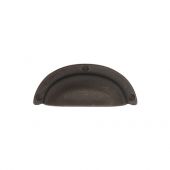 TK5120-064-LBN M&period;Marcus Faux Screw Bin Pull 64mm Matt Bronze on Zinc Finish