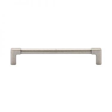 Click Here To Enlarge This Photo Of TK5190-160-DPW M&period;Marcus Mission Cabinet Pull 160mm Distressed Pewter on Zinc Finish