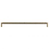 TK5191-320-DBS M&period;Marcus Paxton Cabinet Pull 320mm Distressed Brass on Zinc Finish