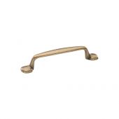 TK5341-096-DBS M&period;Marcus Classic Cabinet Pull 96mm Distressed Brass on Zinc Finish