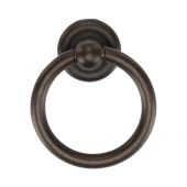 TK9213-042-LBN M&period;Marcus Classic Round Drop Pull 42mm Matt Bronze on Zinc Finish