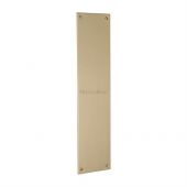 V740 305-PB Heritage Brass Fingerplate 305x76mm Polished Brass Finish