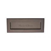 V850 254&period;101-MB Heritage Brass Letterplate 10" x 4" Matt Bronze Finish