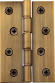 PR88-405-AT Heritage Brass Hinge Brass with Phosphor Washers 4" x 2 &frac58;" Antique Brass Finish