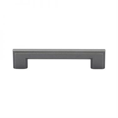 Click Here To Enlarge This Photo Of VF086 128-Oi M&period;Marcus Binary Kitchen Cabinet Pull Handle 128mm Old Iron Finish