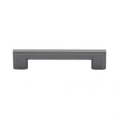 VF086 128-Oi M&period;Marcus Binary Kitchen Cabinet Pull Handle 128mm Old Iron Finish