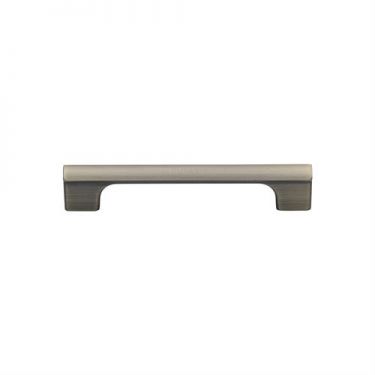 Click Here To Enlarge This Photo Of VF102 128-DB M&period;Marcus Vault Pull Handle 128mm Distressed Brass Finish