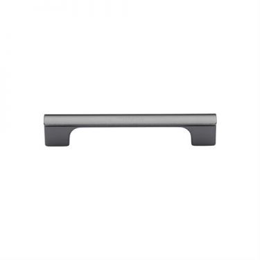 Click Here To Enlarge This Photo Of VF102 128-Oi M&period;Marcus Vault Pull Handle 128mm Old Iron Finish