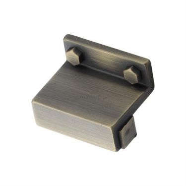 Click Here To Enlarge This Photo Of VF384 32-DB M&period;Marcus Railway Knob 32mm Distressed Brass Finish