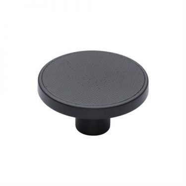 Click Here To Enlarge This Photo Of VF387 50-BLK M&period;Marcus Brooklyn Cabinet Knob 50mm Black Matt Finish