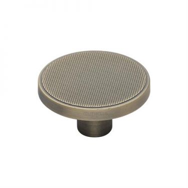 Click Here To Enlarge This Photo Of VF387 50-DB M&period;Marcus Brooklyn Cabinet Knob 50mm Distressed Brass Finish