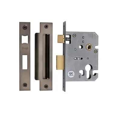 Click Here To Enlarge This Photo Of YKSLE3N-MB M&period;Marcus York Euro Sash Lock 3" Matt Bronze Finish