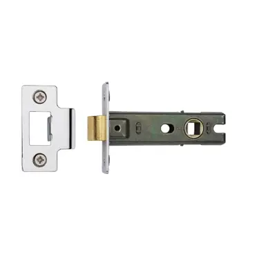 Click Here To Enlarge This Photo Of YKTL3N-PC&PN M&period;Marcus York Tubular Latch 3" Polished Chrome&sol;Nickel Finish