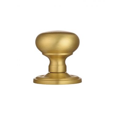 Click Here To Enlarge This Photo Of M35CSB - Carlisle Brass Manital Victorian Mushroom Mortice Knob Set &lpar;Concealed Fix&rpar; Satin Brass