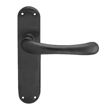 Click Here To Enlarge This Photo Of EL12MB - Carlisle Brass Manital 'Ibra' Latch Lever Handles Matt Black