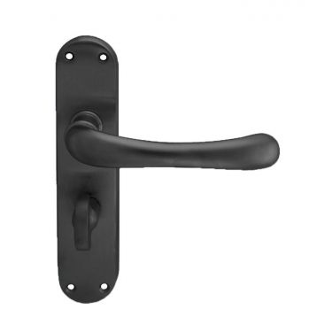 Click Here To Enlarge This Photo Of EL13MB - Carlisle Brass Manital 'Ibra' Bathroom Lever Handles Matt Black