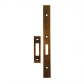 FSF5015AB Carlisle Brass Eurospec Easi-T Antique Brass Forend Strike & Fixing Pack to Suit Architectural Din Deadlocks &lpar;DLS0060EP&rpar;