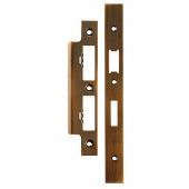 FSF5017AB Carlisle Brass Eurospec Easi-T Antique Brass Forend Strike & Fixing Pack to Suit Architectural Din Sash&sol;Bathroom Locks &lpar;DLS7260EP&sol;DLS7860WC&rpar;