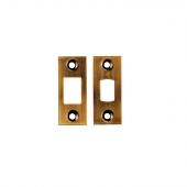 FSF5010AB Carlisle Brass Eurospec Easi-T Antique Brass Forend Strike & Fixing Pack to Suit Heavy Duty Tubular Deadbolts &lpar;TLD&rpar;