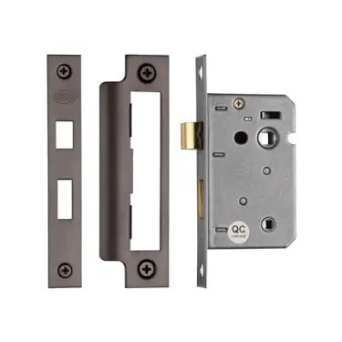 Click Here To Enlarge This Photo Of YKBL2N-MB M&period;Marcus York Bathroom Lock 2 &half;" Matt Bronze