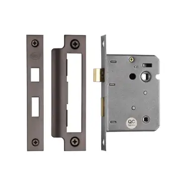 Click Here To Enlarge This Photo Of YKBL3N-MB M&period;Marcus York Bathroom Lock 3" Matt Bronze