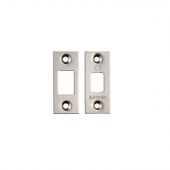 FSF5010SSS Carlisle Brass Eurospec Easi-T Satin Stainless Steel Forend Strike & Fixing Pack to Suit Heavy Duty Tubular Deadbolts &lpar;TLD&rpar;