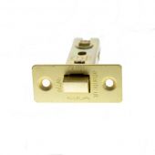 Atlantic - ALCE25SB Fire Rated CE Bolt Through Tubular Mortice Latch 2&period;5" - Satin Brass
