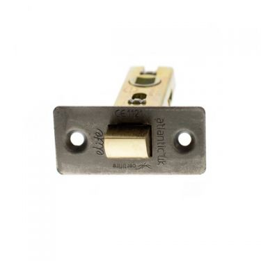 Click Here To Enlarge This Photo Of Atlantic - ALCE3DS Fire Rated CE Bolt Through Tubular Mortice Latch 3" - Distressed Silver