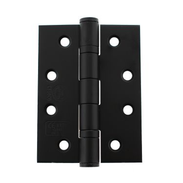 Click Here To Enlarge This Photo Of Atlantic - AH1433MB&lpar;3&rpar; Grade 13 Fire Rated Ball Bearing Hinges 4" x 3" x 3mm - Matt Black &lpar;Pack of 3&rpar;