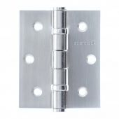 Atlantic - A2HB32525SC&lpar;3&rpar; 3" x 2&period;5" x 2&period;5mm Ball Bearing Hinges Satin Chrome &lpar;Pack of 3&rpar;