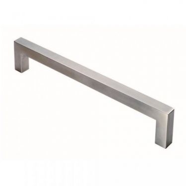 Click Here To Enlarge This Photo Of Atlantic - APH60019SQSSS Mitred Pull Handle &lbrack;Bolt Through&rsqb; 600mm x 19mm - Satin Stainless Steel