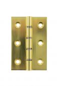 Atlantic - AWH3222PB Washered Hinges 3" x 2" x 2&period;2mm - Polished Brass