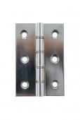 Atlantic - AWH3222PC Washered Hinges 3" x 2" x 2&period;2mm - Polished Chrome