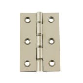 Atlantic - AWH3222PN Washered Hinges 3" x 2" x 2&period;2mm - Polished Nickel