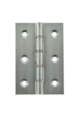 Click Here To Enlarge This Photo Of Atlantic - AWH3222SC Washered Hinges 3" x 2" x 2&period;2mm - Satin Chrome